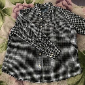 Banana Republic Long-Sleeve Checked Shirt